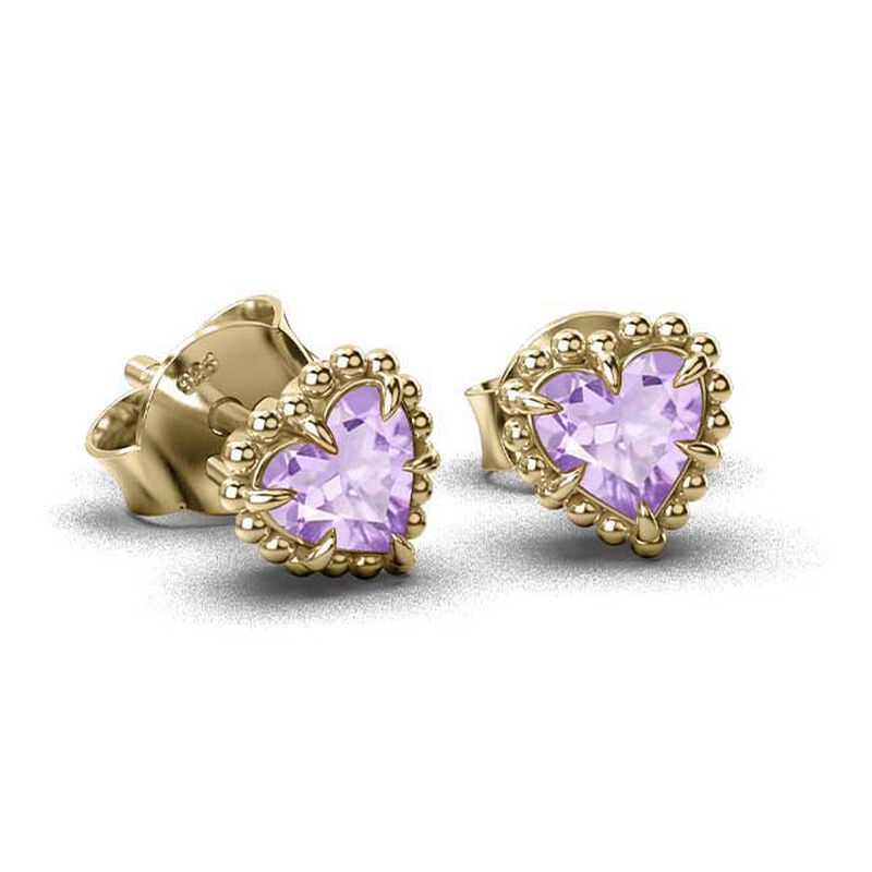 Stolen Girlfriends Club Dahlia's Heart Earrings image number 2